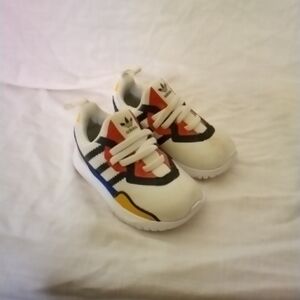 Adidas Kids' Colorful Sneakers - White, Red, Blue, Yellow, Black